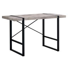Computer Desk, Home Office, Laptop, 48L, Work, Beige Laminate, Black