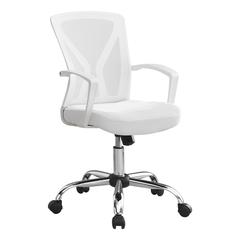 Office Chair, Adjustable Height, Swivel, Ergonomic, Armrests, Computer Desk