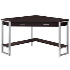 Computer Desk, Home Office, Corner, Storage Drawers, 42L, Work, Laptop