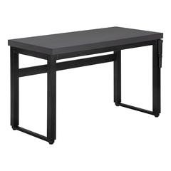 Computer Desk, Home Office, Standing, Adjustable, 48L, Work, Laptop