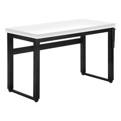 Computer Desk, Home Office, Standing, Adjustable, 48L, Work, Laptop