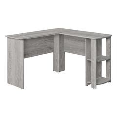 Computer Desk, Home Office, Corner, Storage Shelves, 48L, L Shape, Work