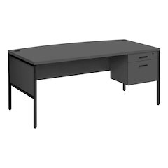 Contemporary Computer Desk in Grey,Black color