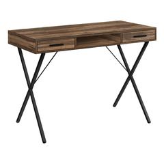 Computer Desk, Home Office, Laptop, Left, Right Set-up, Storage Drawers, 42L