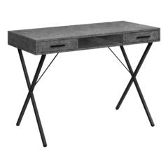Computer Desk, Home Office, Laptop, Left, Right Set-up, Storage Drawers, 42L