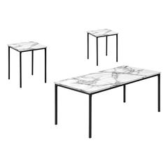 Table Set, 3pcs Set, Coffee, End, Black