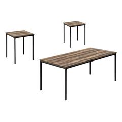 Table Set, 3pcs Set, Coffee, End, Black
