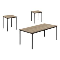 Table Set, 3pcs Set, Coffee, End, Black