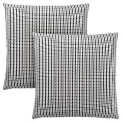 Pillows, Set Of 2, 18 X 18 Square, Insert Included, Decorative Throw, Accent