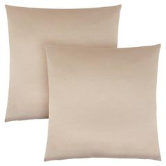 Pillows, Set Of 2, 18 X 18 Square, Insert Included, Decorative Throw, Accent