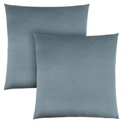 Pillows, Set Of 2, 18 X 18 Square, Insert Included, Decorative Throw, Accent