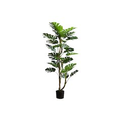Artificial Plant, 61" Tall, Monstera Tree, Indoor