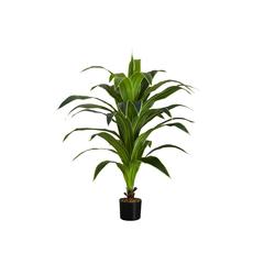 Artificial Plant, 47 Tall, Dracaena Tree, Indoor, Faux, Fake, Floor, Greenery