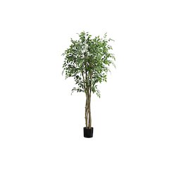 Artificial Plant, 79" Tall, Ficus Tree, Floor