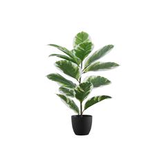 Artificial Plant, 27 Tall, Rubber, Indoor, Faux, Fake, Table, Greenery, Potted