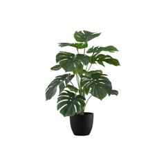 Artificial Plant, 24 Tall, Monstera, Indoor, Faux, Fake, Table, Greenery