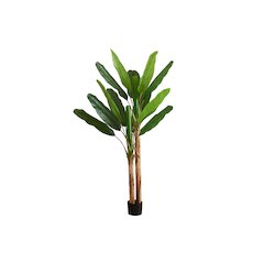 Artificial Plant, 83" Tall, Banana Tree, Indoor, Decorative