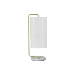 Lighting, 20"H, Table Lamp, White Marble, Ivory / Cream Shade, Contemporary