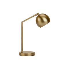 Lighting, 19"H, Table Lamp, Gold Metal, Gold Shade, Contemporary