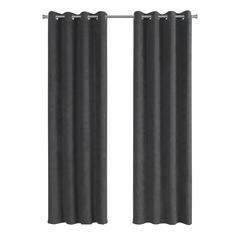 Curtain Panel, 2pcs Set, 54W X 95L, Room Darkening, Grommet, Living Room