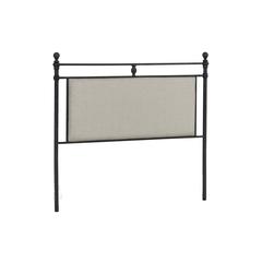 Ashley King Upholstered Panel Headboard, Linen Stone