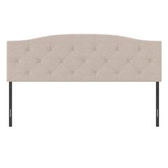 Provence Upholstered Arch Adjustable Tufted King/Cal King Headboar