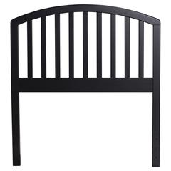 Carolina Wood Twin Headboard, Black