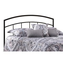 Julien Full/Queen Metal Headboard with Frame, Textured Black