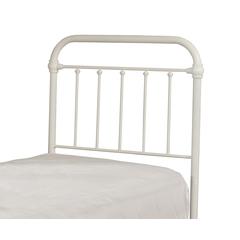 Kirkland Metal Twin Headboard with Frame, White