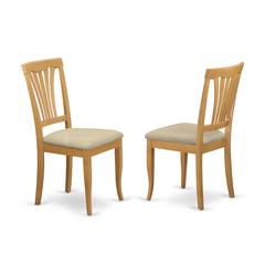 AVC-OAK-C Avon Chair With Cushion Seat - Oak Finish