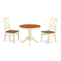 3  PC  Kitchen  nook  Dining  set  for  2-Kitchen  dinette  Table  and  2  Dining  Chairs
