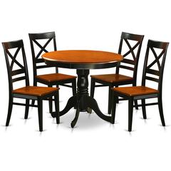 Dining  set  -  5  Pcs  with  4  Wood  Chairs