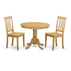 3  Pc  Kitchen  Table  set-round  Kitchen  Table  and  2  Dining  Chairs