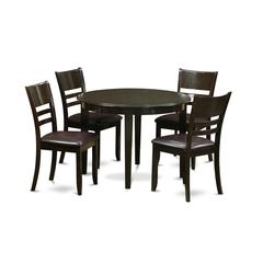 5  PC  small  Kitchen  Table  set--Kitchen  Dining  nook  and  4  Kitchen  Chairs