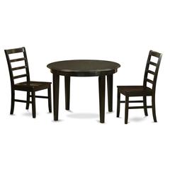 3  Pc  small  Kitchen  Table  and  Chairs  set-Table  and  2  Wood  Dining  Chairs
