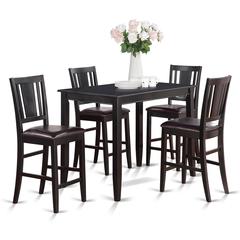 5 Pc Counter height Table set-counter height Table and 4 Kitchen counter Chairs