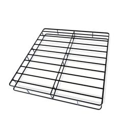 DHKBBLK Dothan Metal King Bed Frame with Magnificent Design Headboard and Footboard - Premium Metal Frame in Powder Coating Black