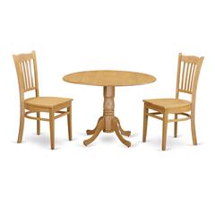 3  Pc  Dining  room  set  -  Dinette  Table  and  2  dinette  Chairs