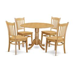 5  PcKitchen  Table  set  -  Kitchen  Table  and  4  Kitchen  Dining  Chairs