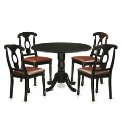 5  Pc  Dinette  Table  set  -  Small  Kitchen  Table  and  4  Dining  Chairs