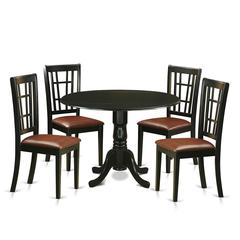 5  PC  Dining  room  set  -Table  and  4  Dining  Chairs