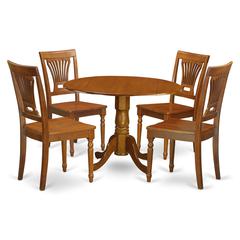 5  Pc  Kitchen  nook  Dining  set-small  Kitchen  Table  and  4  Dining  Chairs