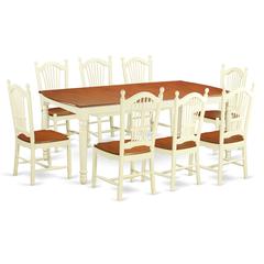 9  PcKitchen  nook  Dining  set  for  8-  Dinette  Table  and  8  Dining  Chairs