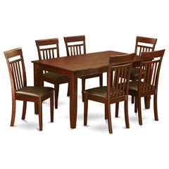 7  Pc  formal  Dining  room  set-Dining  Table  and  6  Dining  Chairs