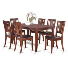 7  Pc  Dining  room  set-Dinette  Table  and  6  Kitchen  Dining  Chairs