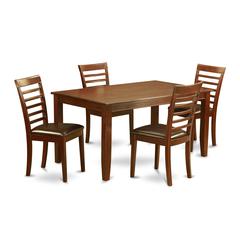 5  PC  Formal  Table  set  for  4  -  Dining  Table  with  4  Dining  Chairs