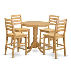 5  PC  Dining  counter  height  set-pub  Table  and  4  Dining  Chairs.