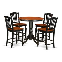 5  Pc  counter  height  Table  and  chair  set-pub  Table  and  4  Dining  Chairs