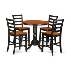5  Pc  counter  height  Dining  room  set-pub  Table  and  4  Dining  Chairs.