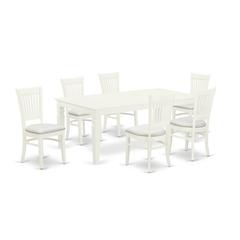 Dining Table- Table Leg Dining Chairs, LGVA7-LWH-C
